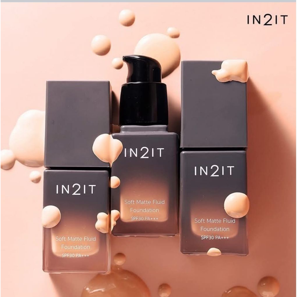 รองพื้น IN2IT Soft Matte Fluid Foundation SPF30 PA+++