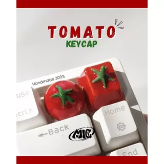 Tomato Keycap คีย์แคปมะเขือเทศ [เลือกเป็นปุ่มอื่นได้แล้ว🍅] มะเขือเทศ handmade ปั้นมือ |MiC