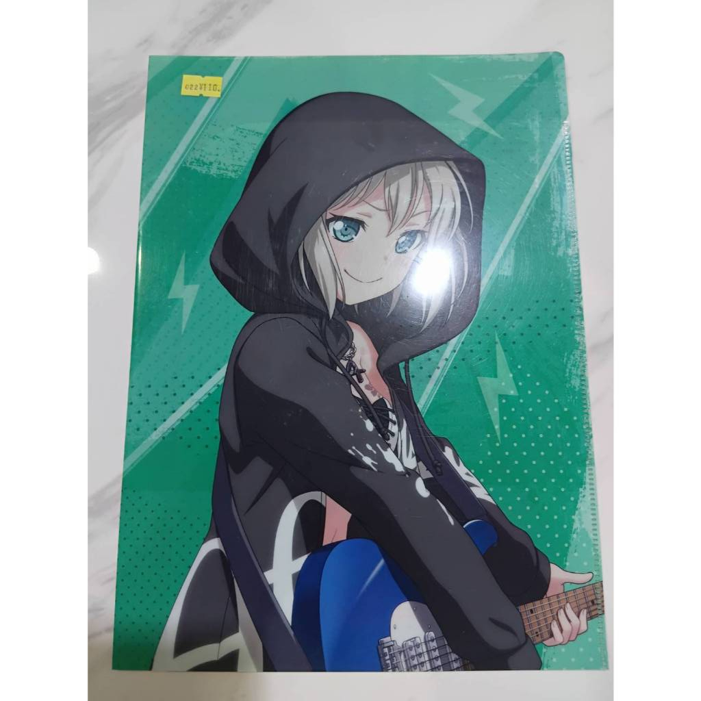 แฟ้มใส่เอกสาร ★moca aoba-bang dream anime★ A4 Clear File ขนาด 22 X 31 cm.