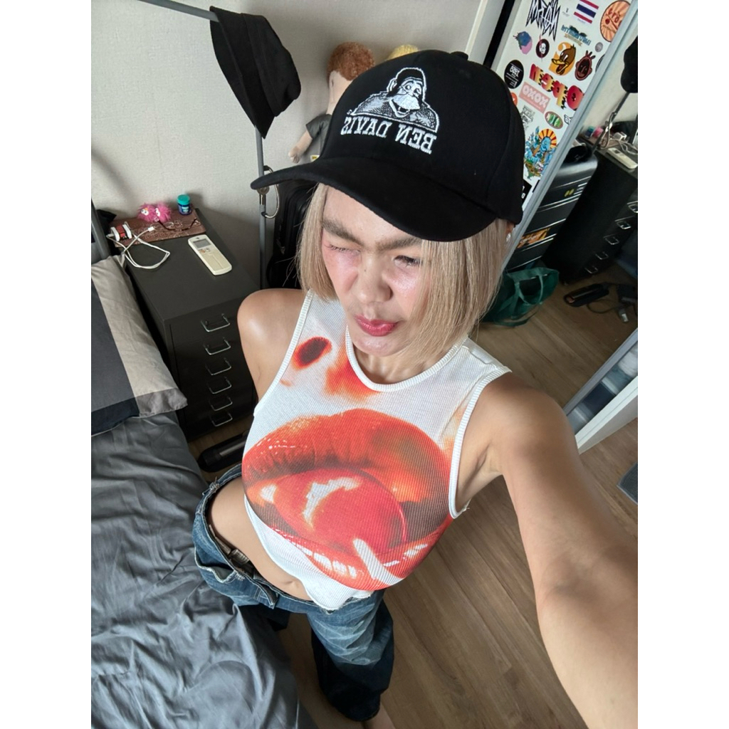 BEN DAVIS Cap Logo (Black)