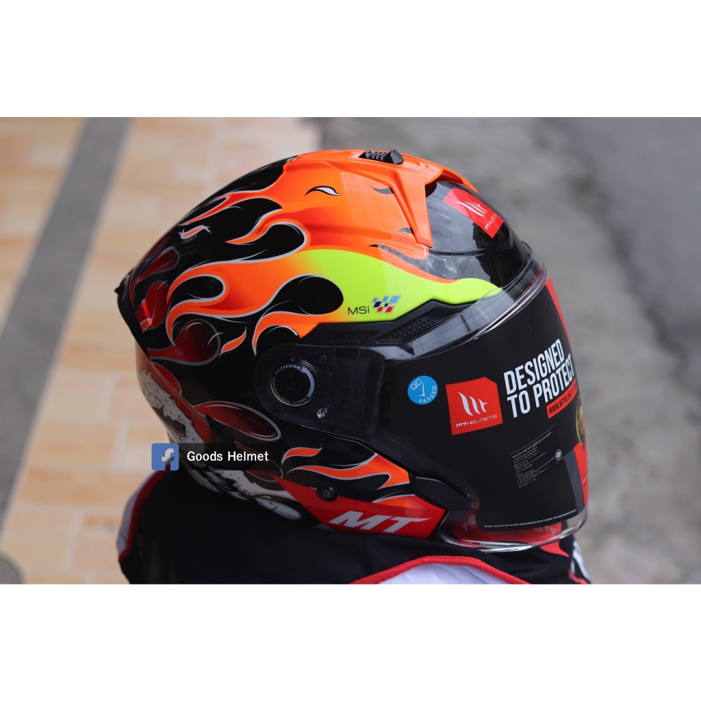 หมวกกันน็อคครึ่งใบแว่น 2 ชั้น MT รุ่น COSMO SV ใหม่