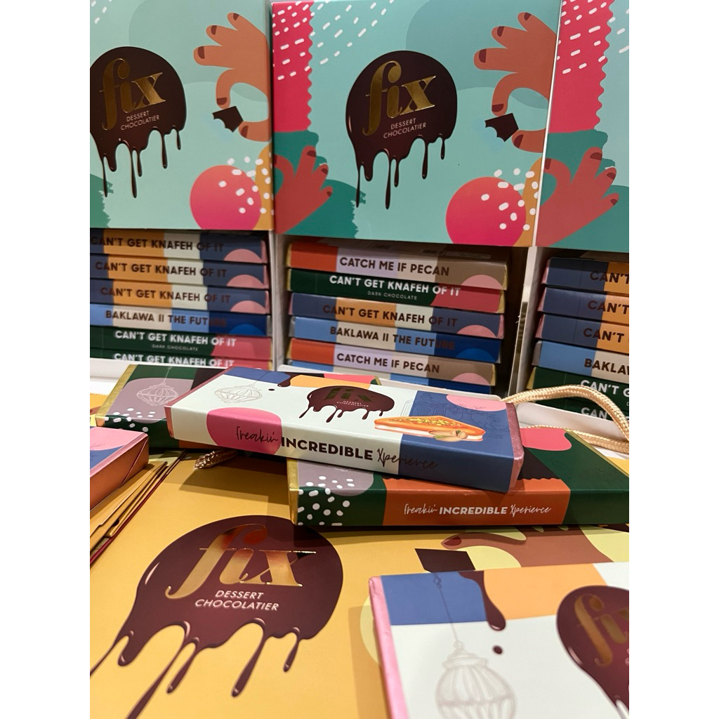 Promotion‼️พร้อมส่งจาก🇹🇭‼️FIX Dubai Chocolate 🍫 ช็อคโกแลตดูไบ🇦🇪 ของแท้ 100% ราคาต่อ 1 ชิ้นคะ กทม มีส