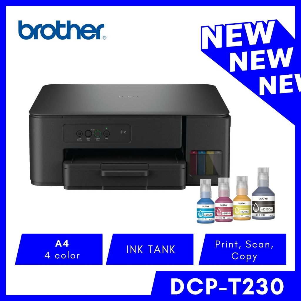 เครื่องพิมพ์อิงค์แท็งค์ Brother DCP-T230
