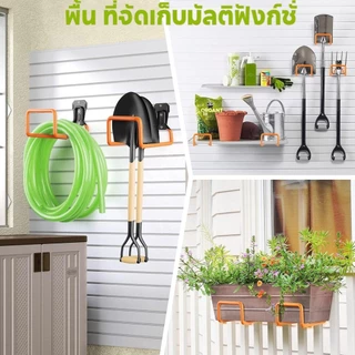 【NEW】แท่นวาง ท่อน้ำโลหะหนัก บ้านโรงรถติดผนัง ชั้นวางของท่อ แขวนแขวนตกแต่ง