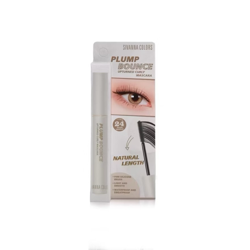 SIVANNA COLORS PLUMP BOUNCE UPTURNED CURLY MASCARA HF998 | มาสคร่า