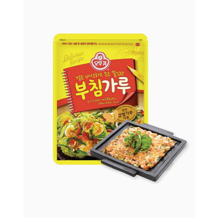 โอโตกิ แป้งชุบทอด Korean Pancake Mix 1kg 부침가루 แป้งทอดกรอบเกาหลี - รูปที่ 3