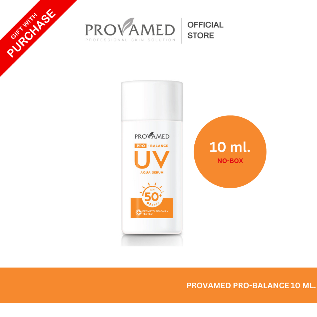 [Not For Sale] PROVAMED PRO-BALANCE UV AQUA SERUM SPF50+ PA++++ 10 ML [No-BOX]