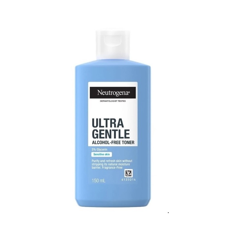 Neutrogena นูโทรจีนา อัลตร้า เจนเทิล แอลกอฮอล์-ฟรี โทนเนอร์ 150 มล.