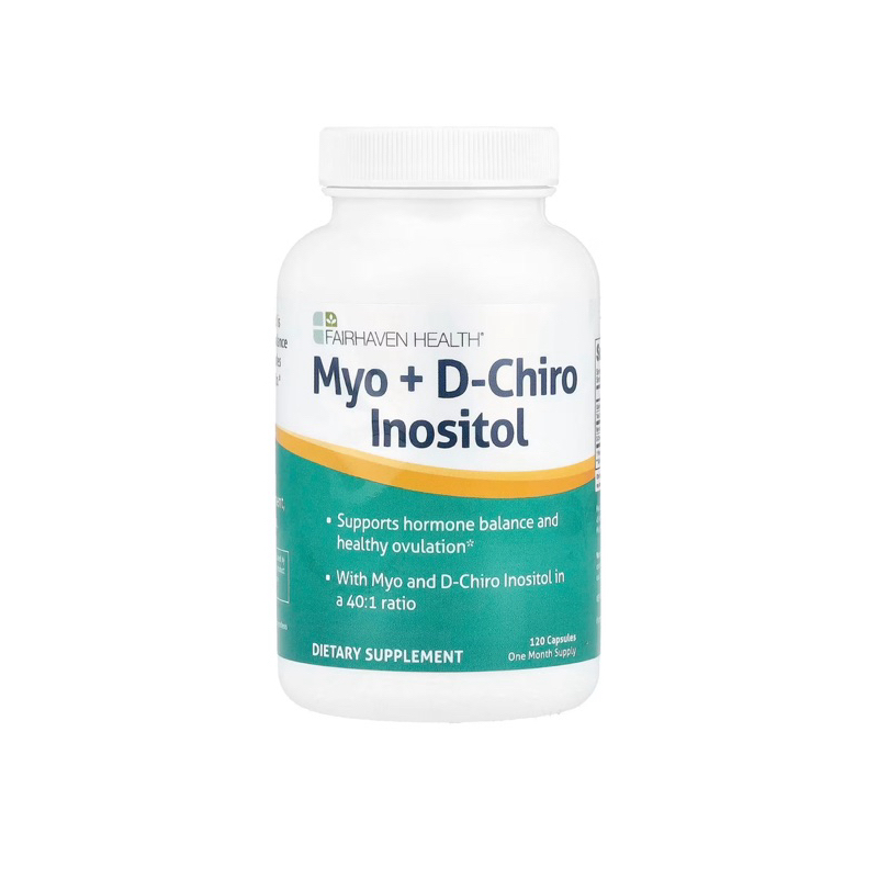 พร้อมส่ง🇺🇲Myo+D-Chiro Inositol ไมโอ+ดี อินโนซิทอล ตัวช่วยบำรุงไข่ คุณภาพ ลดความเครียด ลดปัญหา PCOS