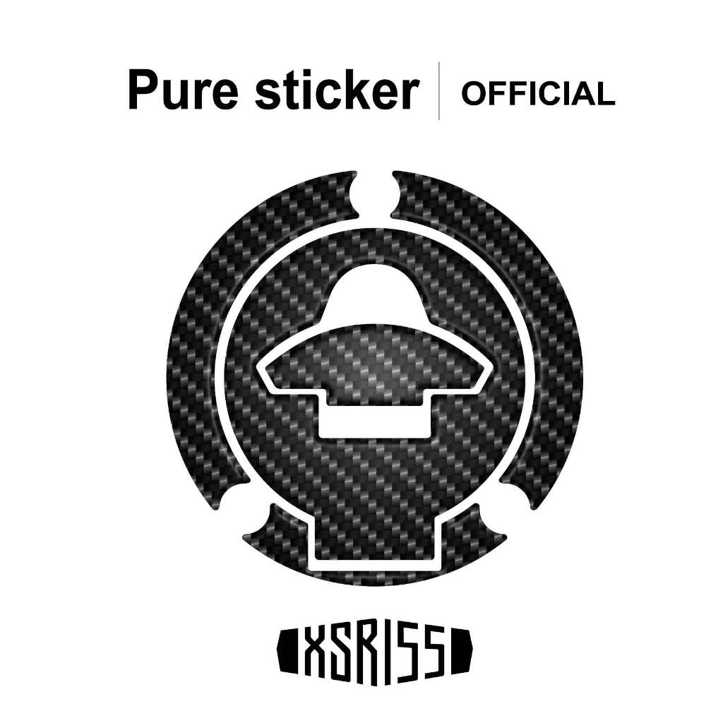 กันรอยฝาถัง YAMAHA รุ่น XSR155 #XSR155 #ของแต่งXSR155 #XSR155ของแต่ง #กันรอยฝาถังXSR155