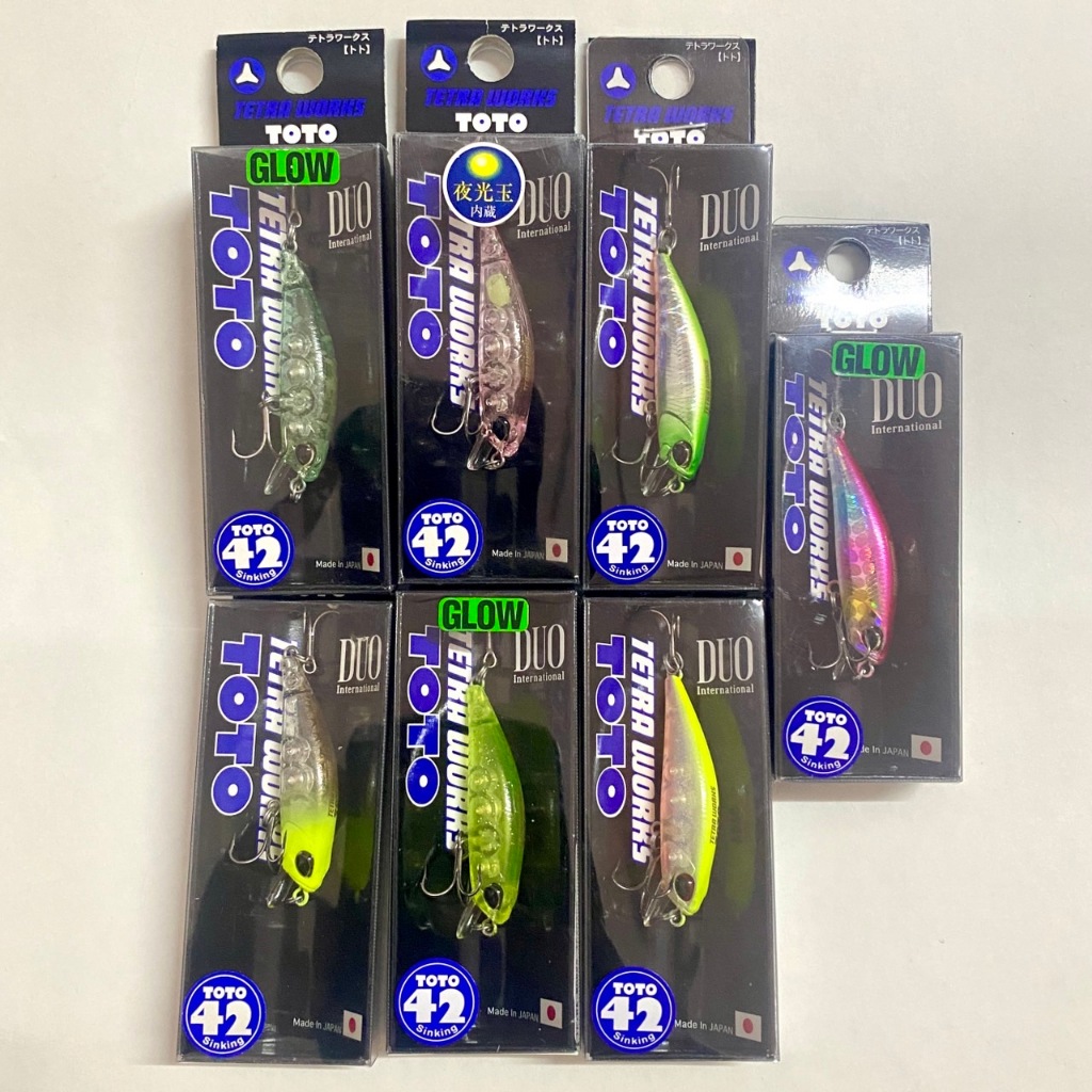 ++Update!++เหยื่อปลอมญี่ปุ่น DUO TOTO42S / 48S สีสวยๆ++