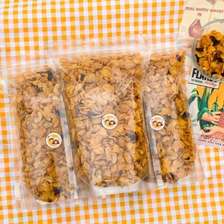คอนเฟลกคาราเมล 500g | PWS.BAKERY ห่อใหญ่ กรอบนาน หวานพอดี