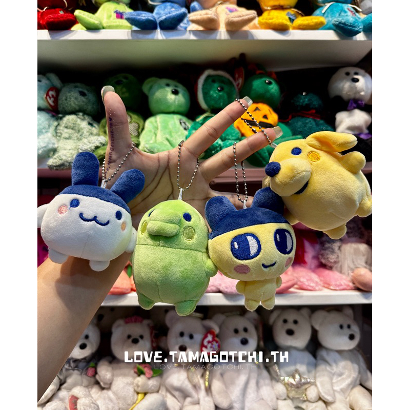 [พร้อมส่งในไทย] พวงกุญแจตุ๊กตาทามาก็อตจิ Tamagotchi คลอเลคชั่นเจ้าหนานุ่ม