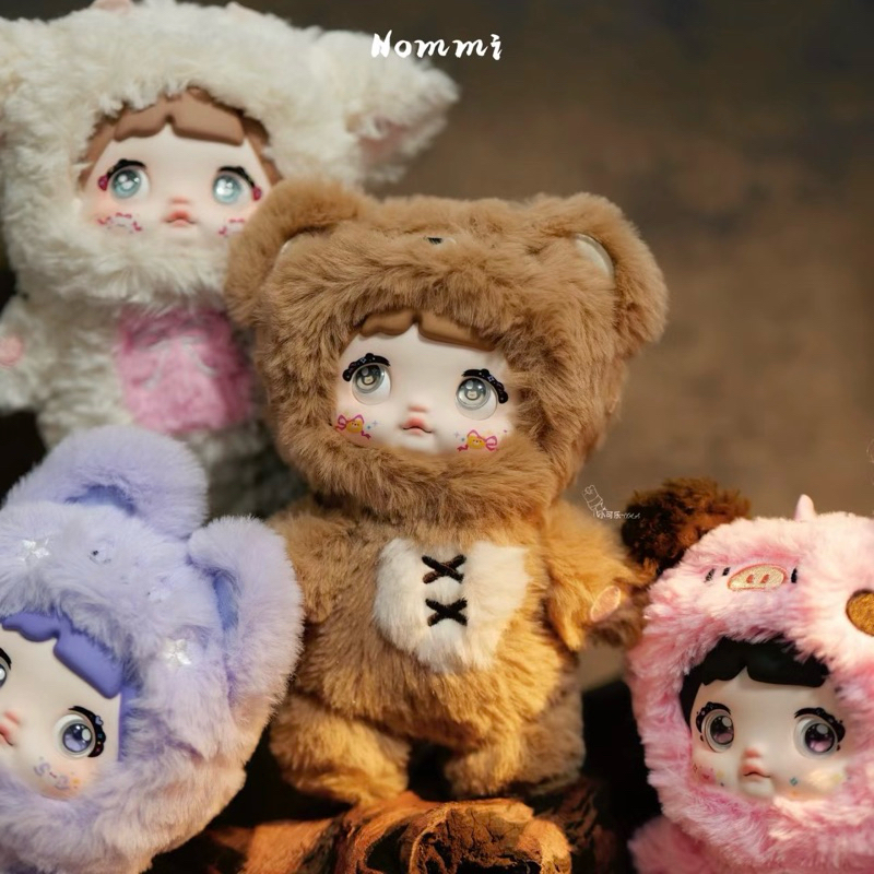 (แบบจุ่ม) พวงกุญแจ NOMMI Loveliness Never Ends by Hi-toy เปลี่ยนตาได้ 3 แบบ