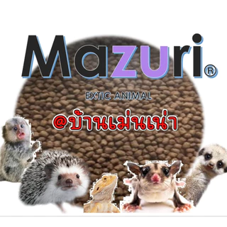 Mazuri(5M6C)EXP:12/2026 มาซูริ อาหารเม่นแคระ ชูก้าร์ ลิงมาโมเสท เบี๊ยดดราก้อน และสัตว์กินแมลงทุกชนิด