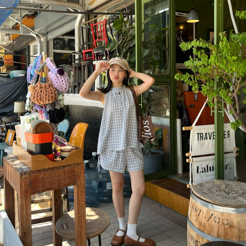 Mermaidstore.xoxo Kinny Set เสื้อ+กางเกงขาสั้น