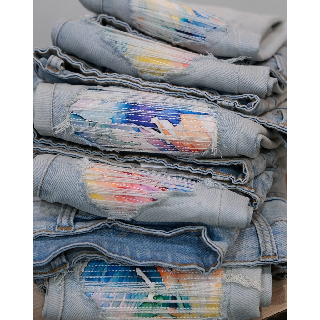 Badexample Resurgence Ver.Rainbows (เข่ารุ้ง,ดำ,ขาว,เขียว Emerald green)