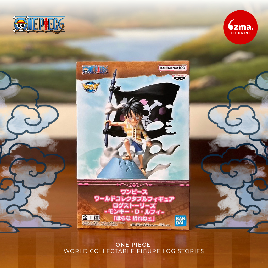 [Lot JP🇯🇵] พร้อมส่ง* One Piece: WCF Log Stories - MONKEY D. LUFFY "LOOK, BREAK"