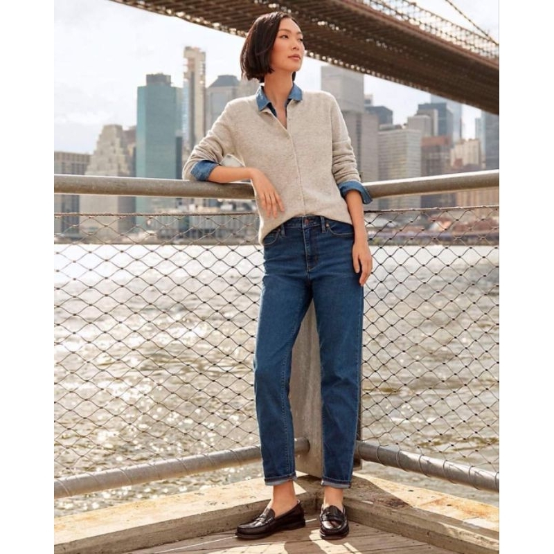 LANDS'END WOMEN RECOVER STRAIGHT LEG JEANS