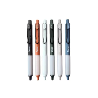 Oniso ปากกาเจล 9133 หมึกน้ำเงิน ขนาด 0.5 มม. หมึกแห้งเร็ว เปลี่ยนไส้ได้ สีเข้ม โอนิโซ ปากกาโอนิโซะ