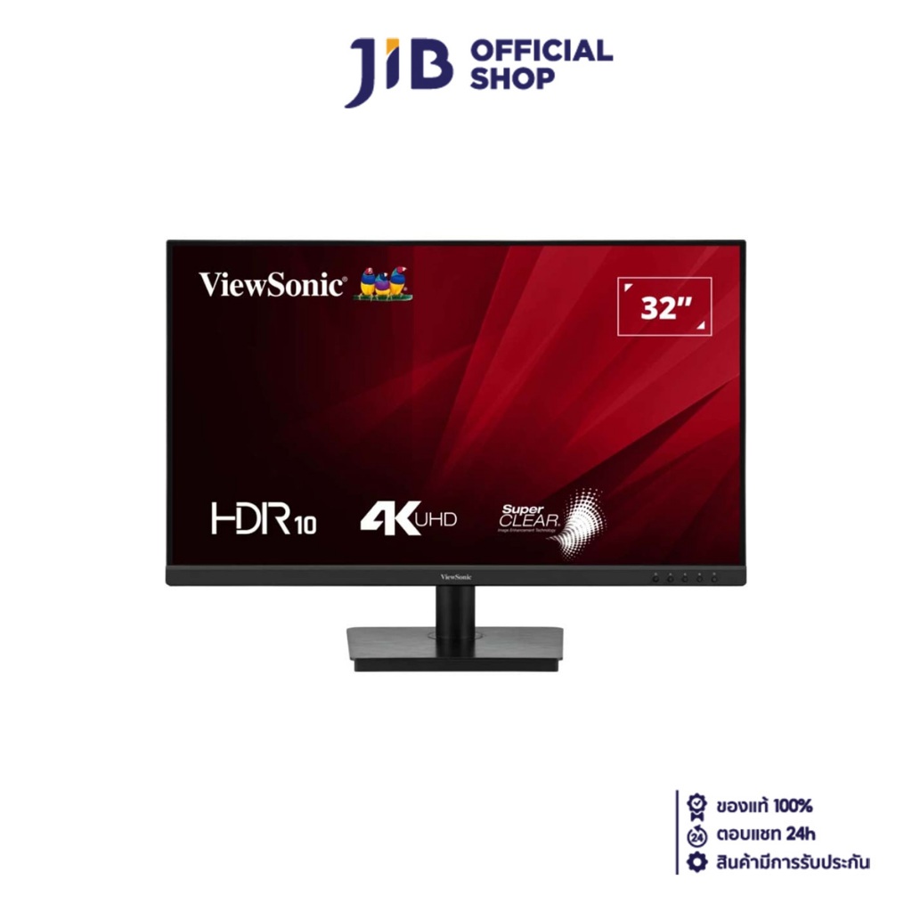 MONITOR (จอมอนิเตอร์) VIEWSONIC VA3208-4K-MHD - 31.5 INCH VA 4K 60Hz
