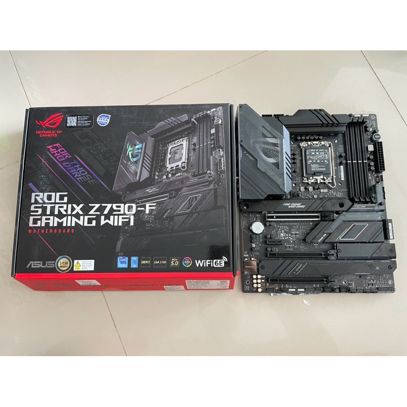 เมนบอร์ด Z790-F ROG STRIX มือสอง ประกันศูนย์ไทย