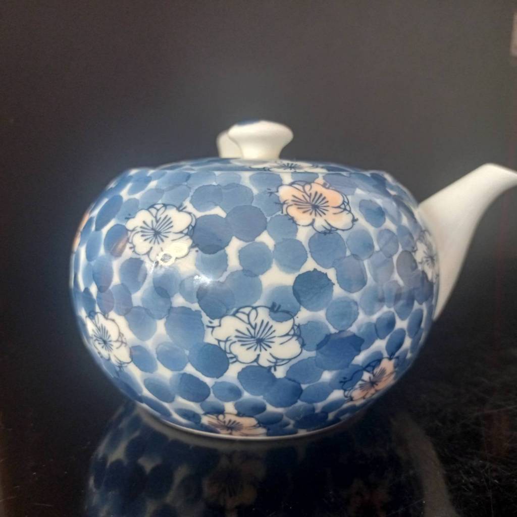 Kyusu teapot Japanese TAMAKI T-930625 Japanese pot, Dami teapot, small flower,
