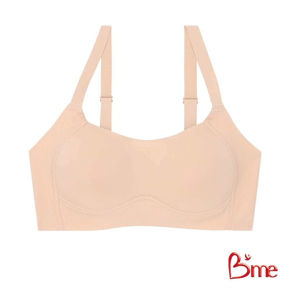 B'me เสื้อชั้นในไร้โครง รุ่น ME1G49 สีโอวัลติน สีนู้ด สีชมพู