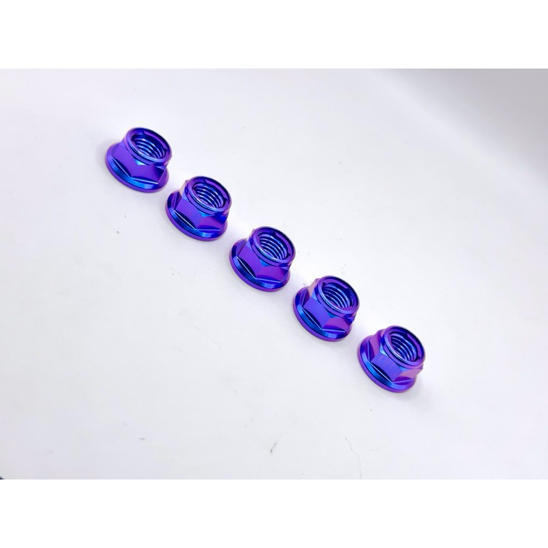 Titabolt น็อตสเตอร์Yamaha R1/R7/Zx10r ตัวเมียมีกันคลาย ไทเทเนียมgr5(ราคา5-6ตัว/ชุด)