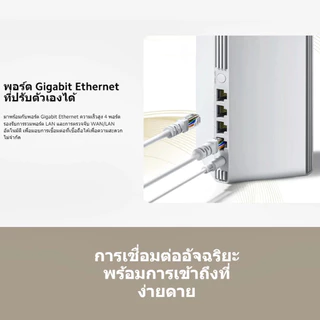 Xiaomi Mesh System AX3000 NE WiFi 6 Mesh System เร้าเตอร์ Wi-Fi 6 เทคโนโลยี Xiaomi Mesh