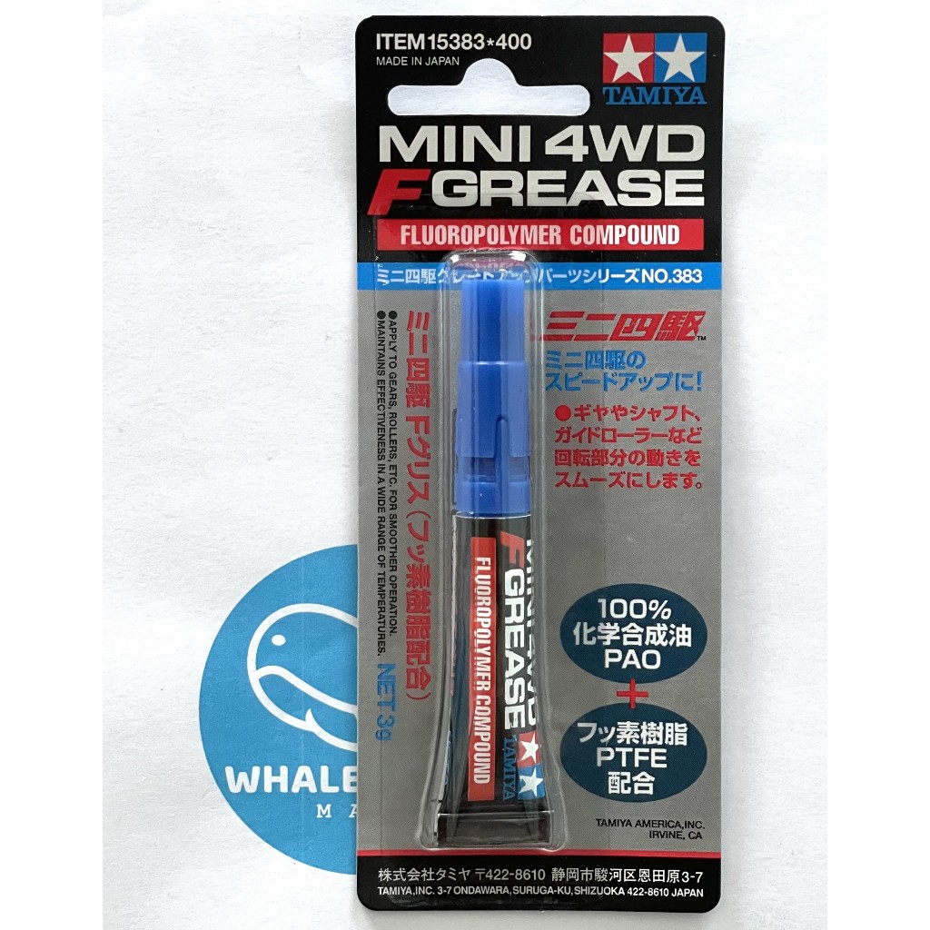 TAMIYA 15383 MINI 4WD F GREASE FLUOROPOLYMER COMPOUND NET 3 g. จารบี สินค้าพร้อมส่ง !!!