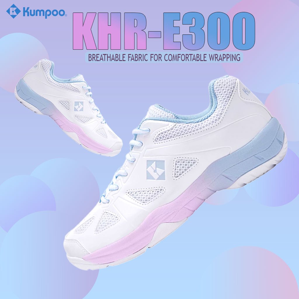 ส่งจากไทย🇹🇭 ของแท้ 💯% Kumpoo รองเท้าแบดมินตัน รุ่น KH-F89 (BK)