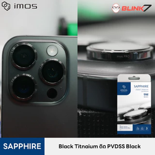 กระจกกันเลนส์กล้อง iMos iPhone 16 Pro & 16 Pro Max