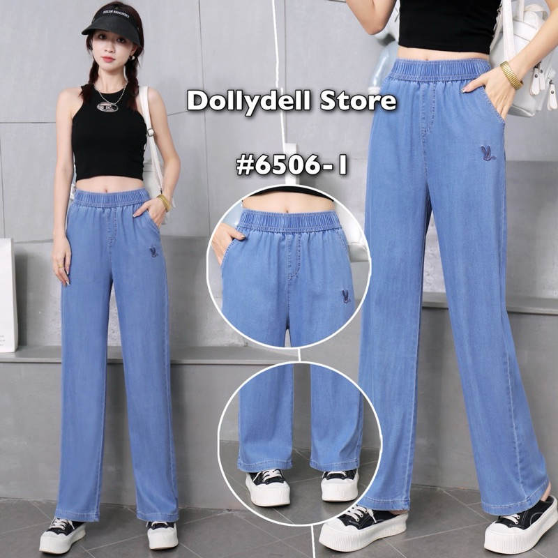 6506 กางเกงยีนส์ Dolly Dell ทรงขาตรง