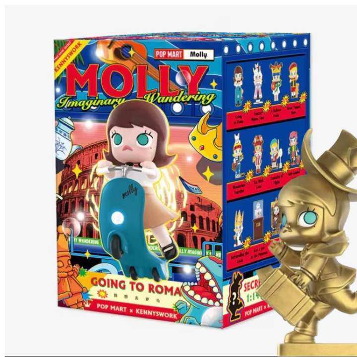 (พรีออเดอร์ 7-10 วัน) กล่องสุ่ม Popmart Molly Series:Imaginary Wondering series