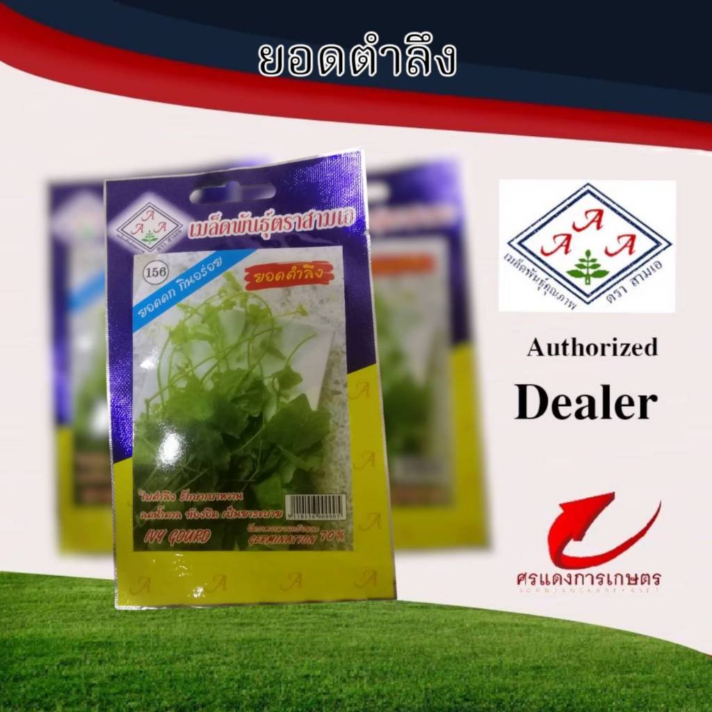 ผักซองAAAเมล็ดพันธุ์ผักตำลึง