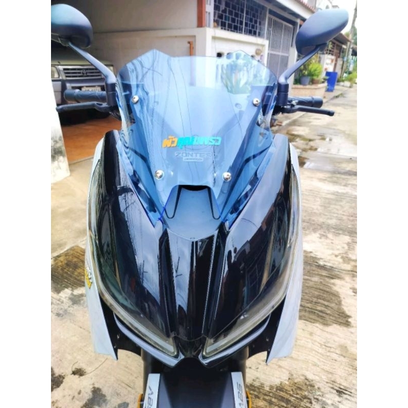 ชิว​หน้า​Zontes 350D โดนจัยสายซิ่ง​