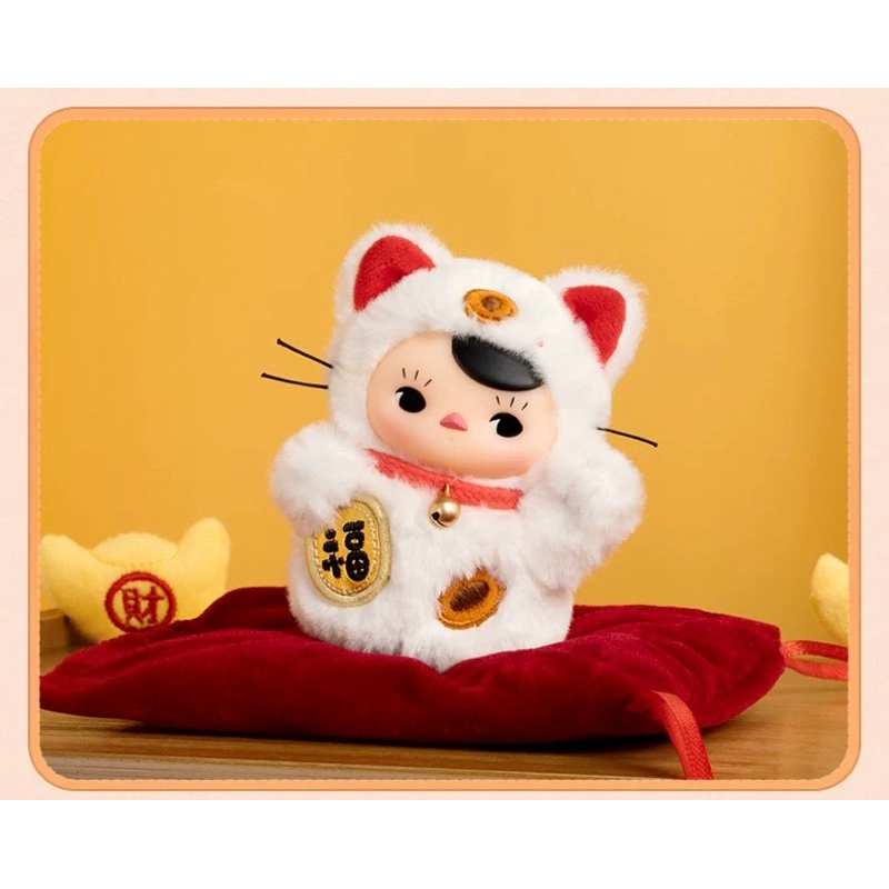 Plush Doll กล่องสุ่ม PUCKY Meow Meow Tumbler series พร้อมส่ง