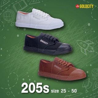 รองเท้าโกลด์ซิตี้ รองเท้าผ้าใบนักเรียน (โกลด์ซิตี้) #GOLD CI…