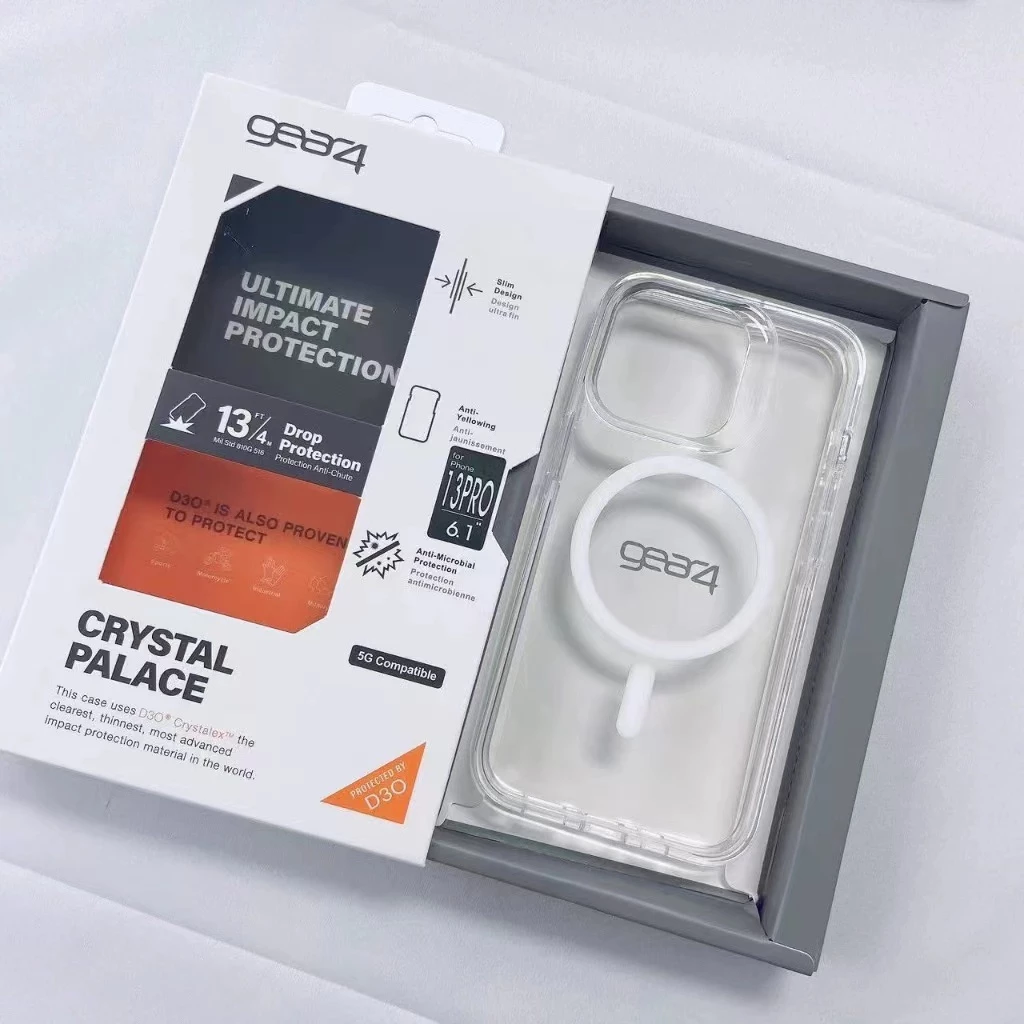 A116 Gear4 IPHONE 17 16 15 14 13 11 PRO MAX PLUS ใส เคสกันกระแทก