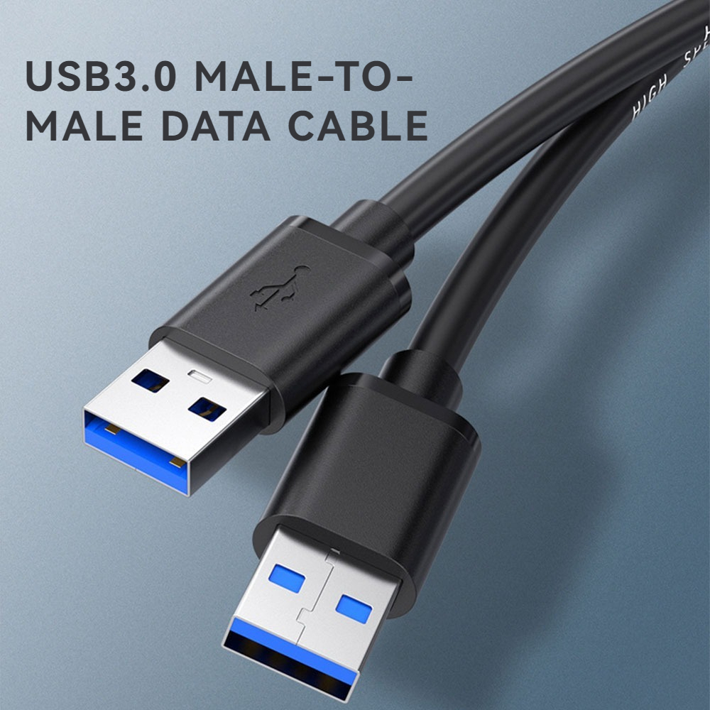 สายUSB3.0 Cable เชื่อมต่อง่าย ส่งสัญญาณไว ความยาวสาย 1เมตร - 5เมตร