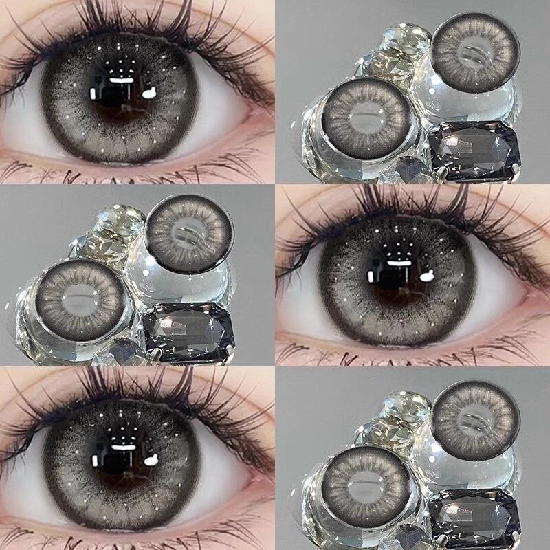 【0.00-6.00】Midroo เลนส์ค่าสายตาสั้น Super Big Eye ตาโต บิ๊กอาย เลนส์แฟชั่น -14.5mm