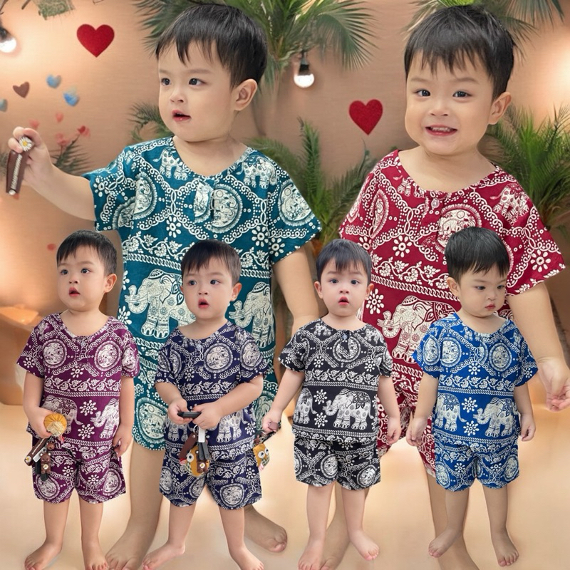 Oxy shop🔺New Collection 🔥ชุดช้างเด็กเกรดพรีเมี่ยมผ้านิ่มมากใส่สบายไม่ระคายเคืองผิวเด็กใส่ได้ทั้งเด็กผู้ชายและเด็กผู้หญิง
