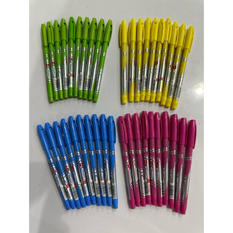 ปากกาลูกลื่น cello  Mayfair ด้ามคละสี หมึกสีน้ำเงิน 0.5 มม. (1x20 ด้าม)