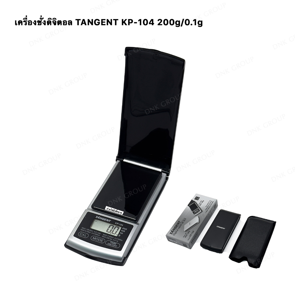 เครื่องชั่งพกพา เครื่องชั่งทองดิจิตอล เครื่องชั่งดิจิตอล TANGENT KP-104 200g/0.1g Digital Scale