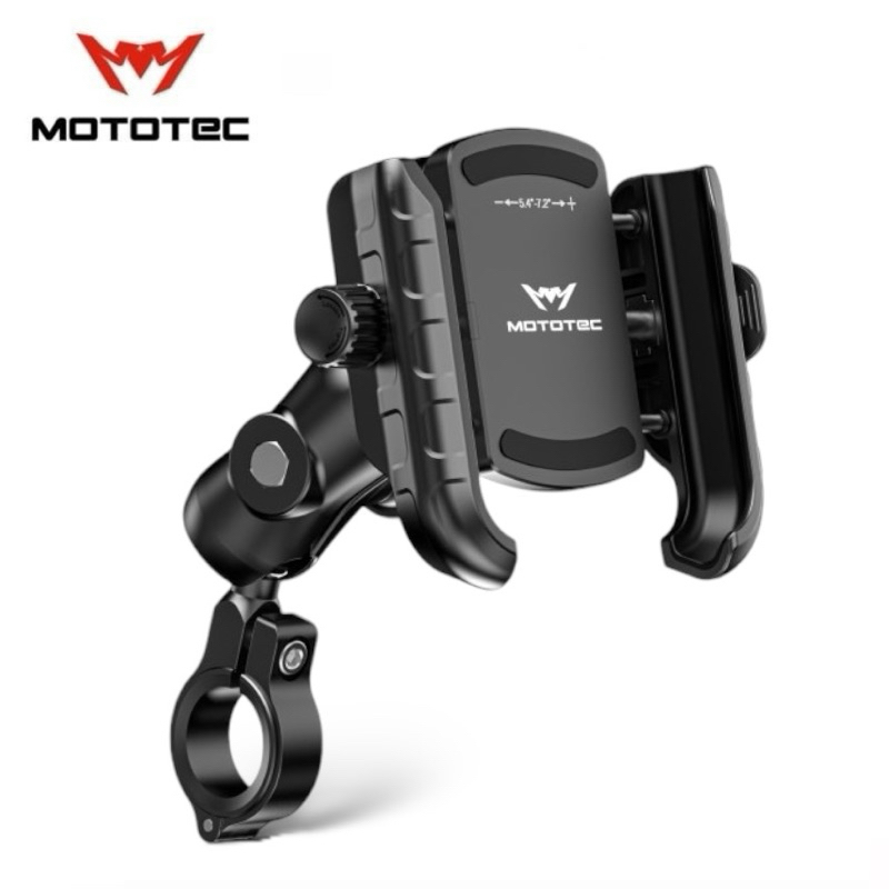 MOTOTEC MT-QD03 MT-QD04  ที่จับมือถือมอเตอร์ไซค์ ที่จับโทรศัพท์มอเตอร์ไซค์ ที่วางมือถือมอไซค์ ขาจับโทรศัพท์ แบบทรงสูง - รูปที่ 2