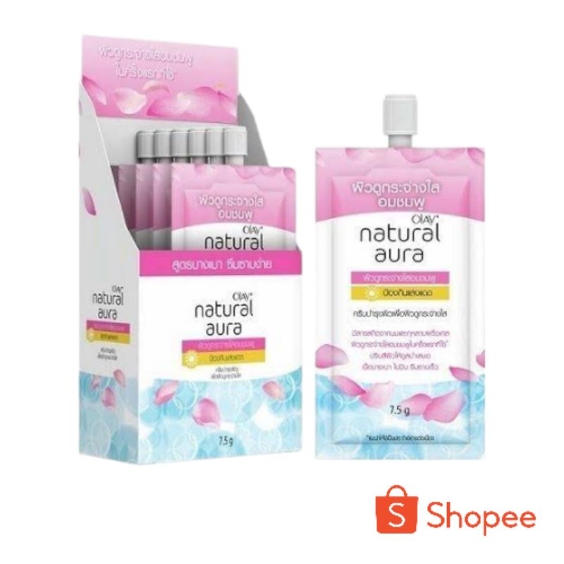 Olay โอเลย์ เนเจอรัลไวท์ พิงค์คิช 1กล่อง×6 ซอง