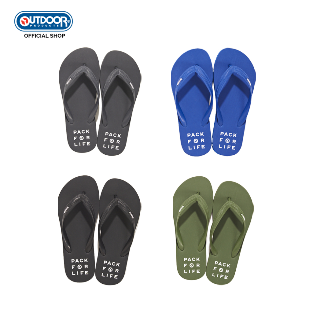 OUTDOOR PRODUCTS MEN PACK FOR LIFE FLIPFLOP รองเท้าแตะลำลองผู้ชาย เอ้าดอร์ โปรดักส์ ODMFL