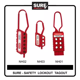 [ออกใบกำกับภาษี] Lockout Hasp (อุปกรณ์ล็อคร่วม) (พร้อมส่งในไทย/รวมVatแล้วค่ะ)