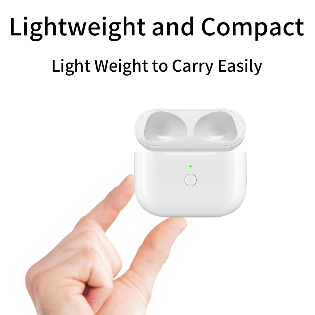 Wavancky เคสชาร์จไร้สาย พร้อมบลูทูธ แบบเปลี่ยน สําหรับ AirPods  3